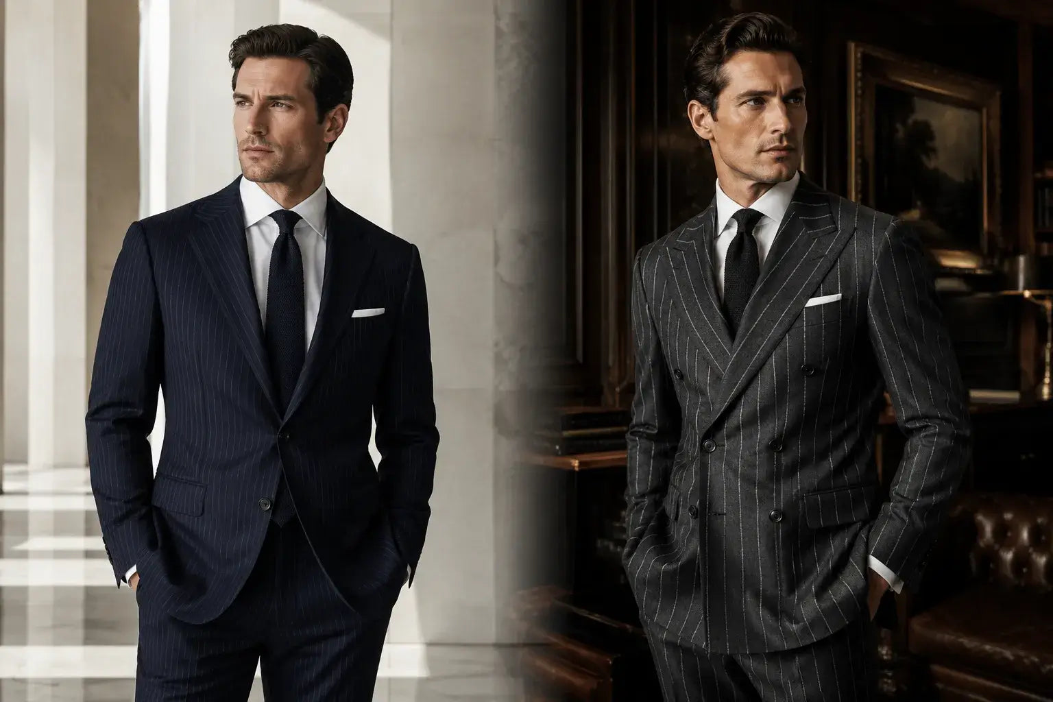 Striped Suit Guide for Men: Pinstripe, Chalk Stripe & How to Wear Them