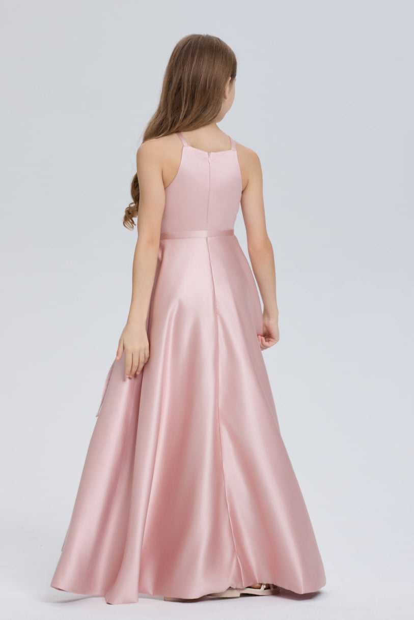 Stylish A-Line Pleated Chiffon Dress