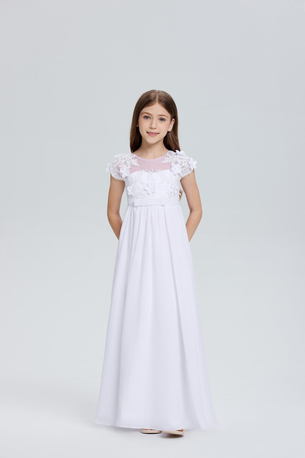 Cute Princess A-Line Tulle Flower Girl Dress