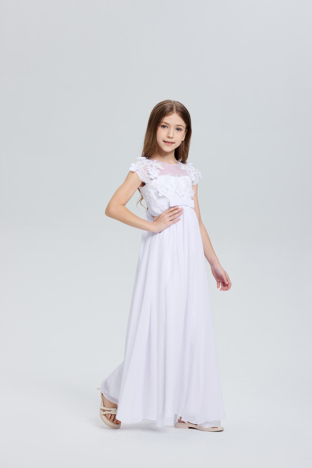 Cute Princess A-Line Tulle Flower Girl Dress