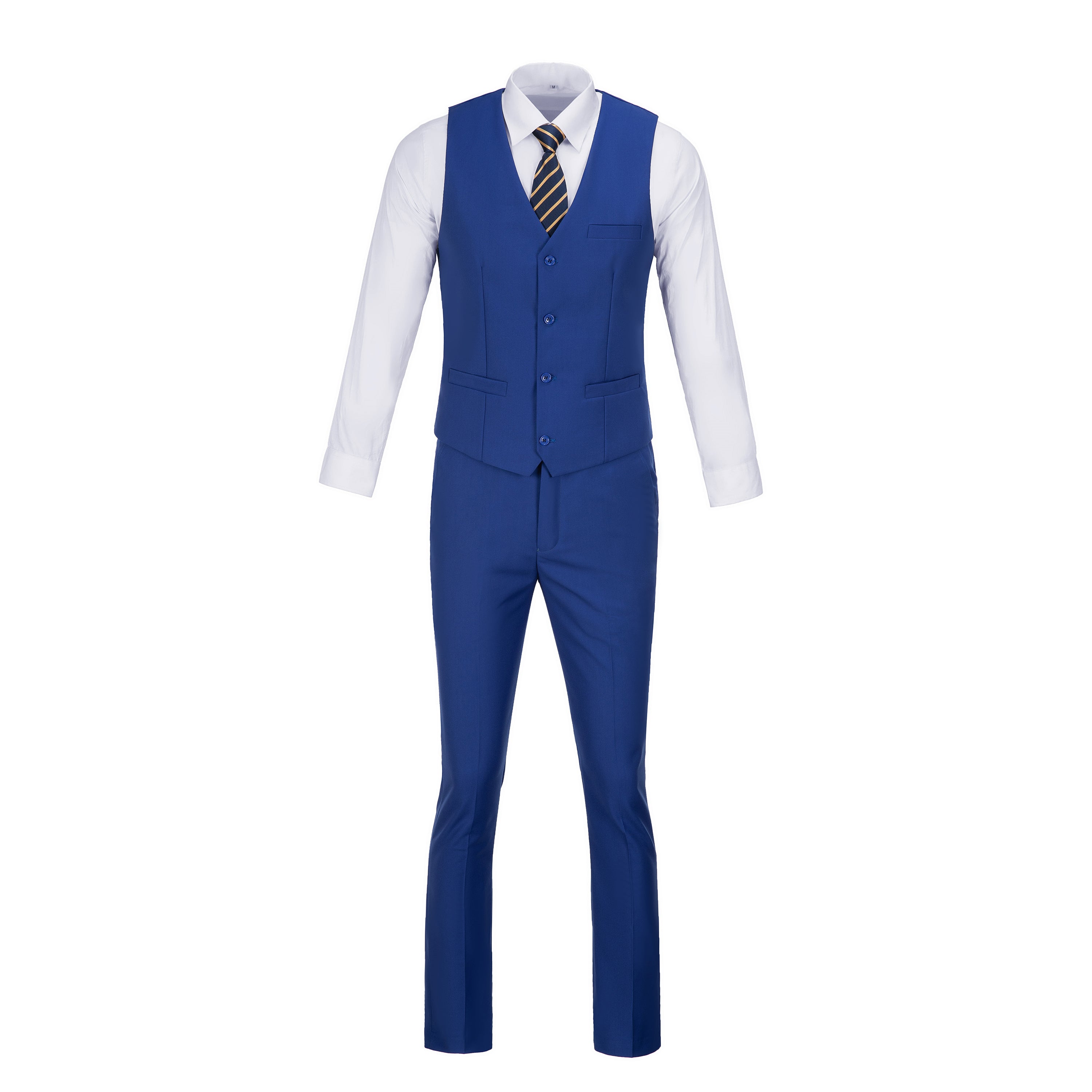 Two Button 3-Piece Men's Suit Modern Fit and Stylish Design (MORE COLORS+)