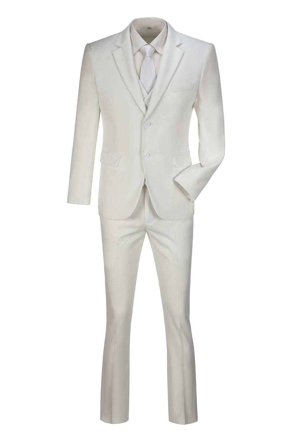 Two Button 3-Piece Men's Suit Modern Fit and Stylish Design (MORE COLORS+)