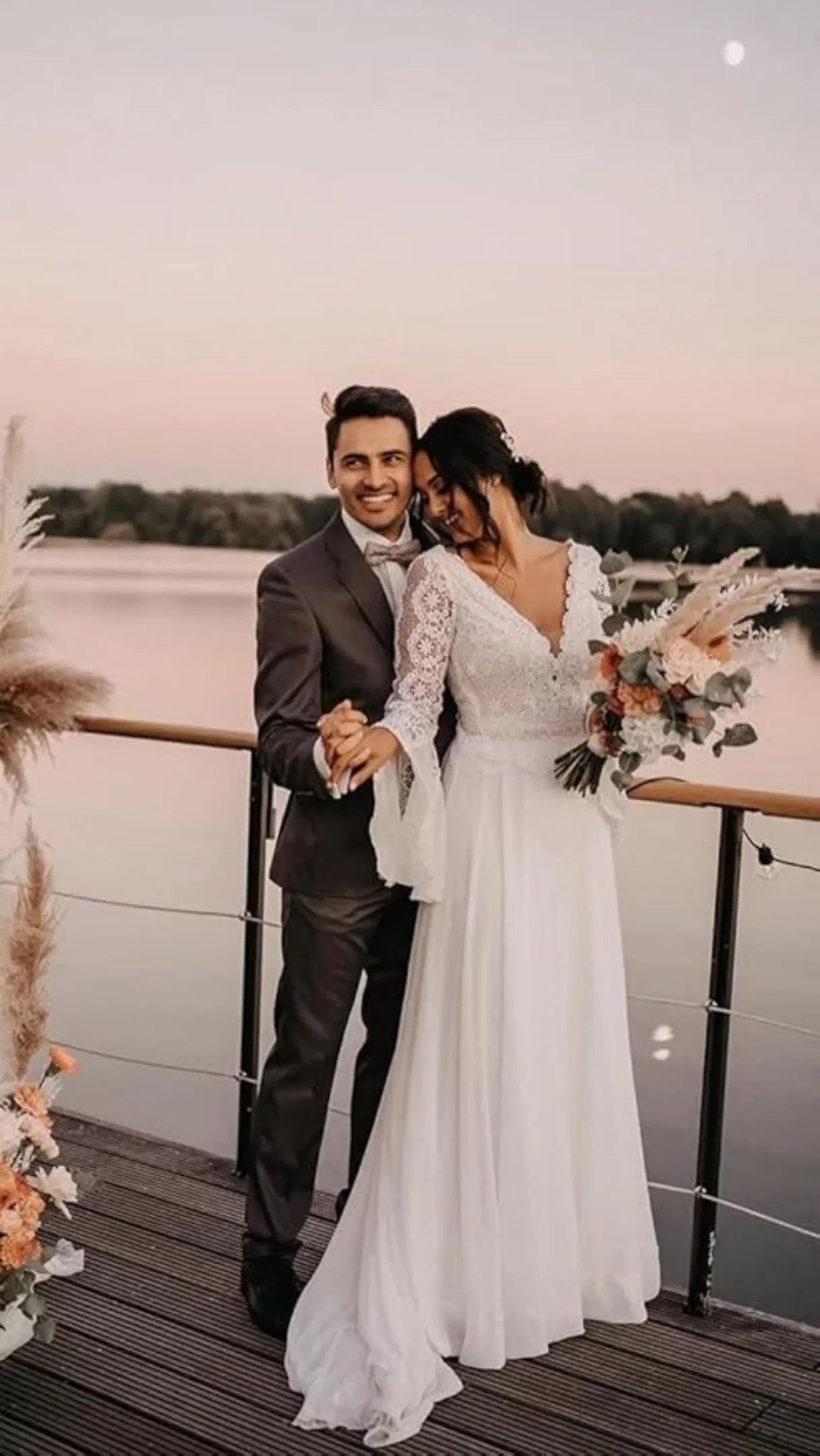 men's charcoal grey slim fit 3 piece tuxedo suit with notch lapel for wedding or prom