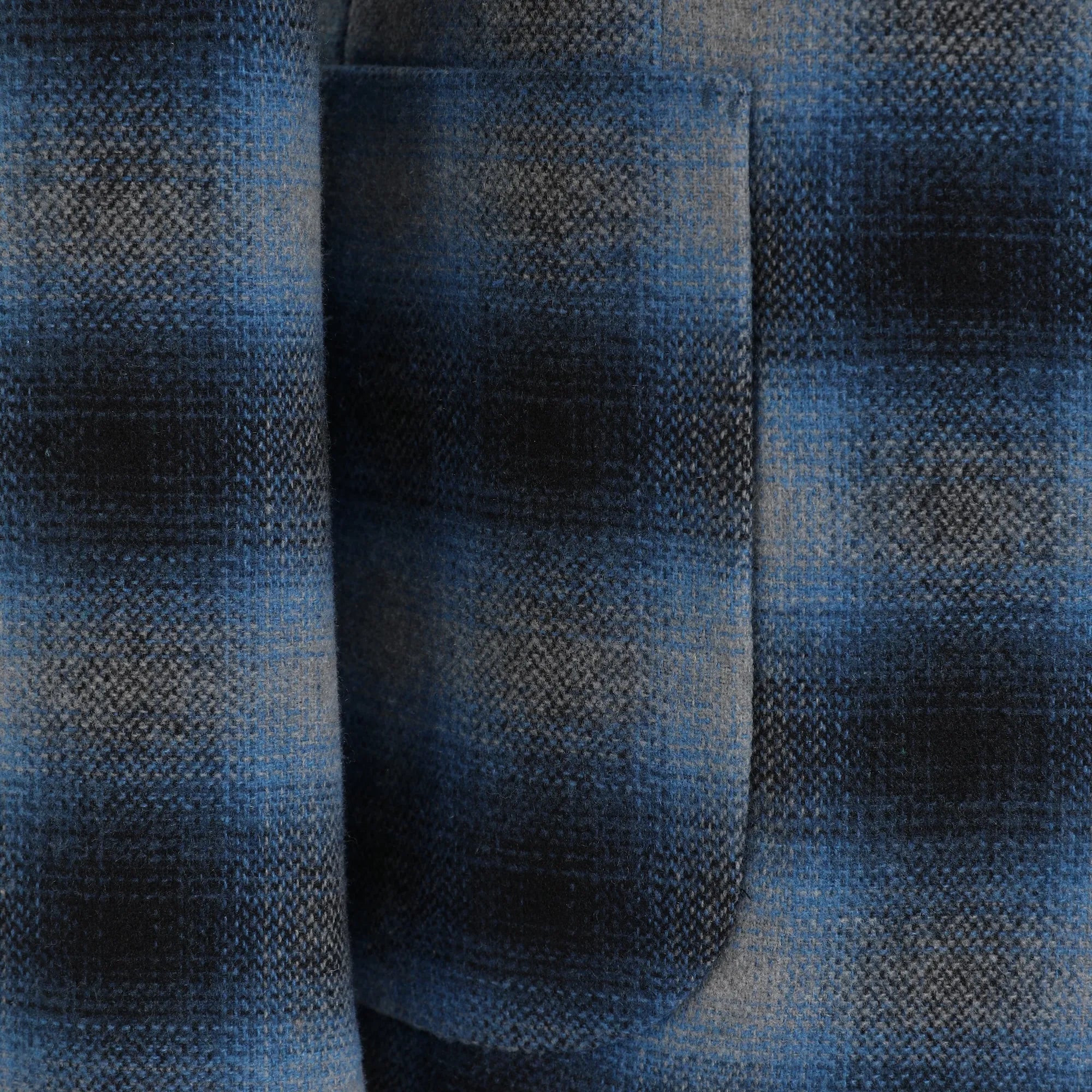 Men's Blue Plaid Herringbone 2 Piece Suits