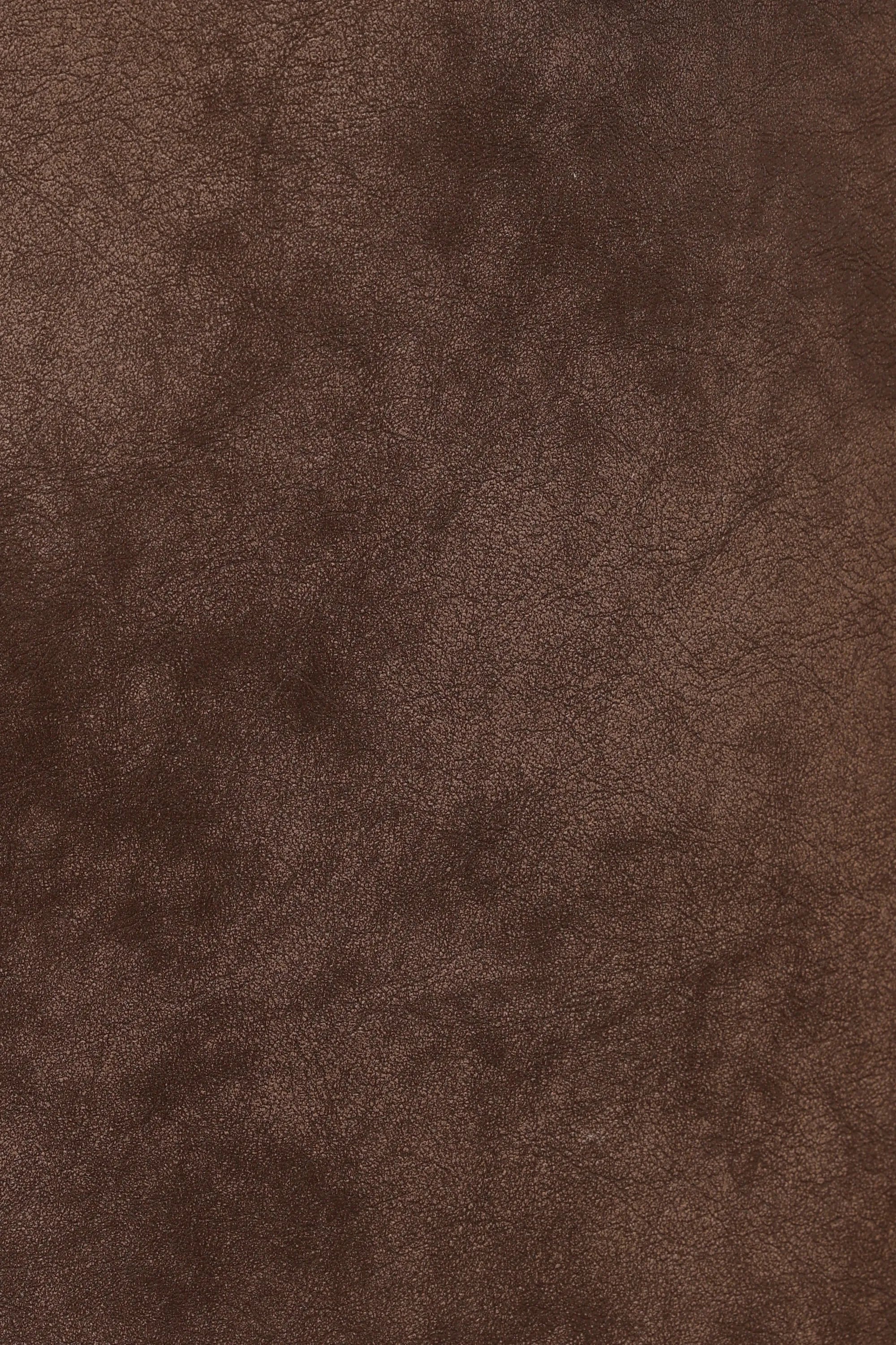 Men's Brown Leather 3 Piece Suit