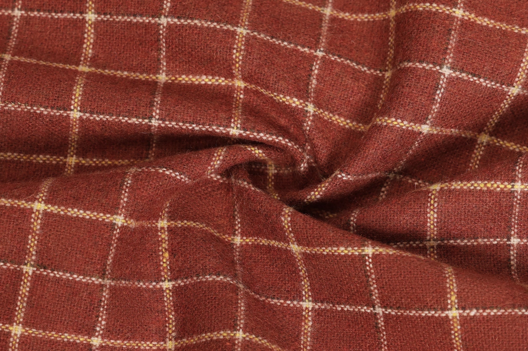 Men's Modern Plaid Herringbone 2 Piece Suit