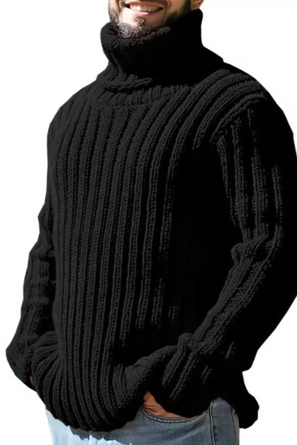 Men's Arctic Loft Ribbed Turtleneck Sweater