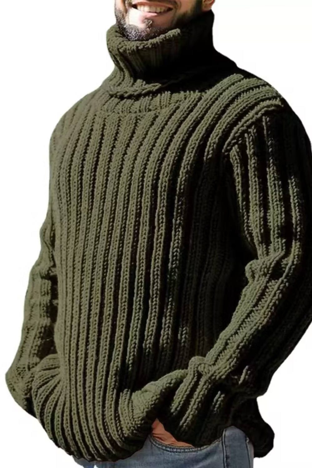 Men's Arctic Loft Ribbed Turtleneck Sweater