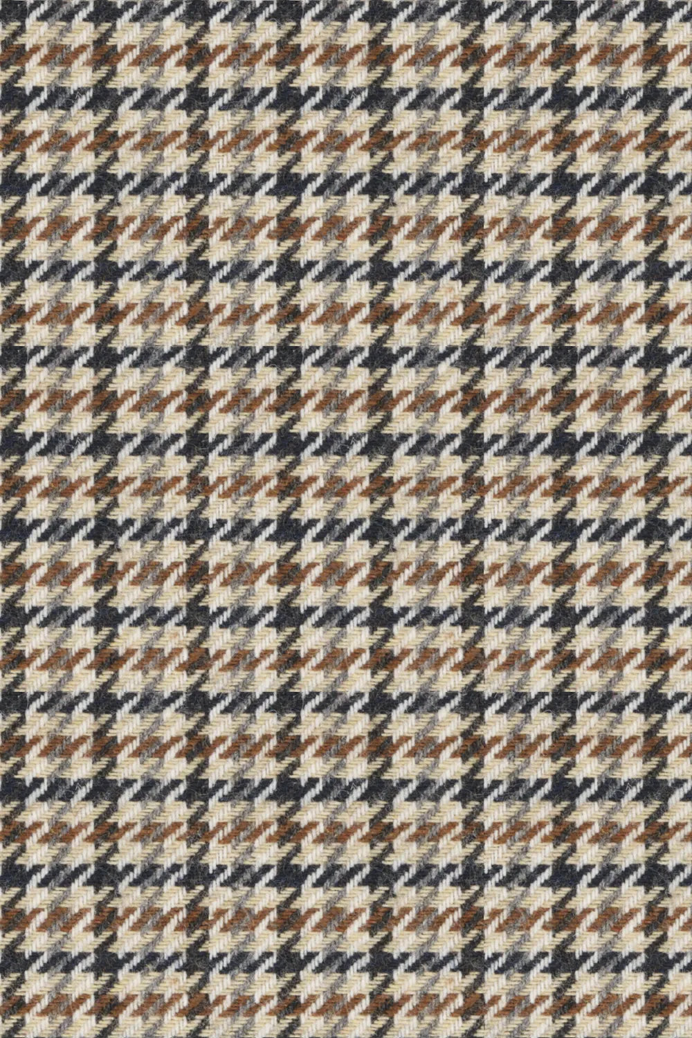 Men's Camel Houndstooth Tweed Blazer