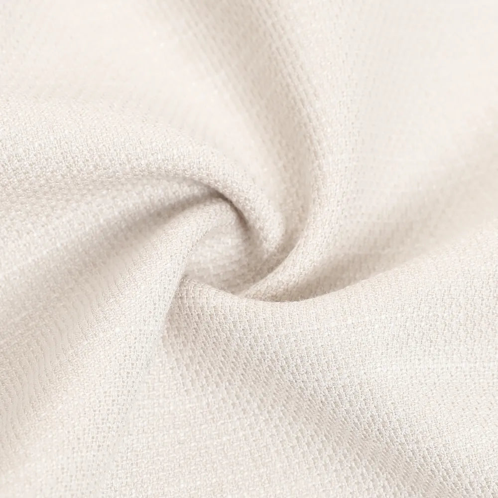 Men's Ivory Tencel Linen Wedding 2 Piece Suits
