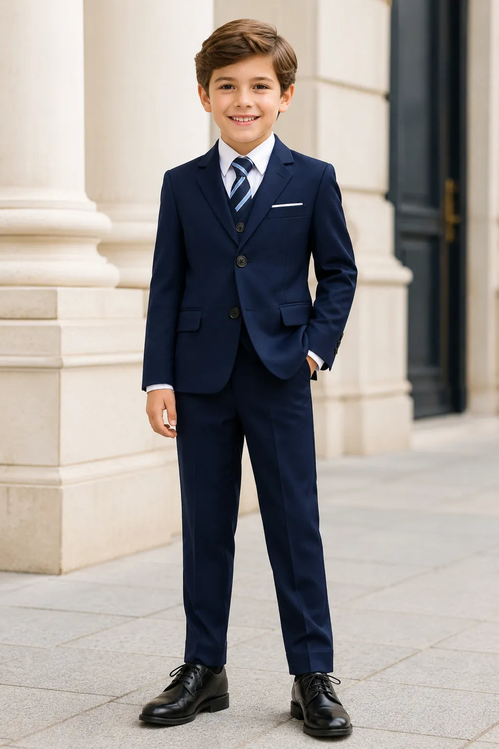 Boys Timeless Three Piece Formal Suit