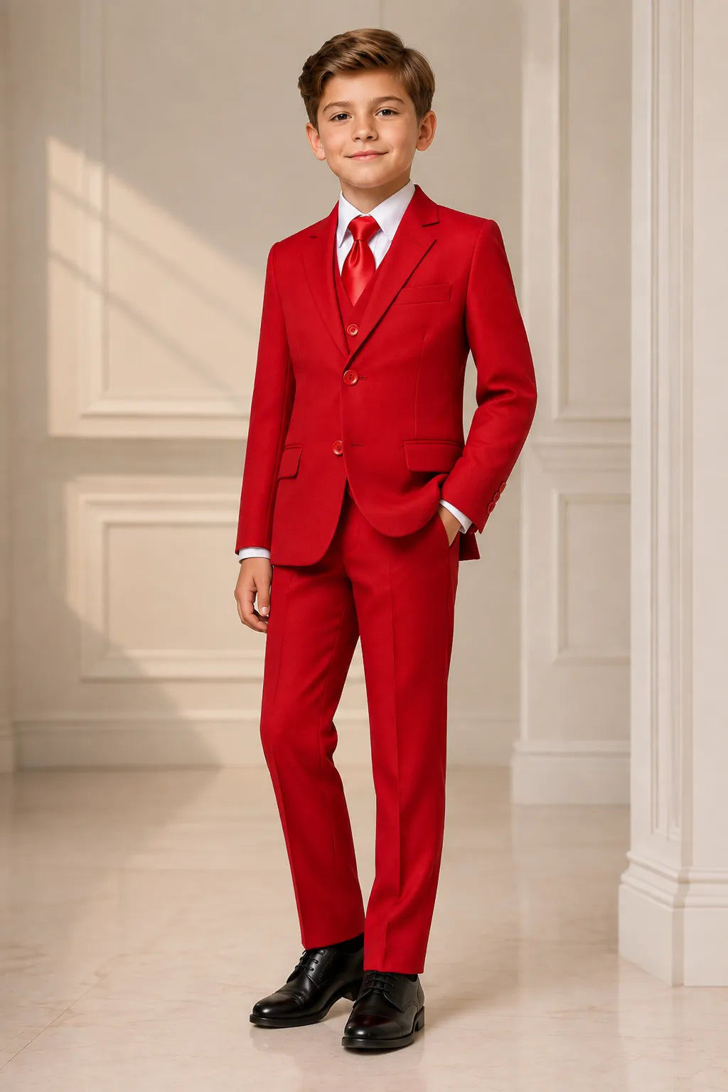 Boys Timeless Three Piece Formal Suit