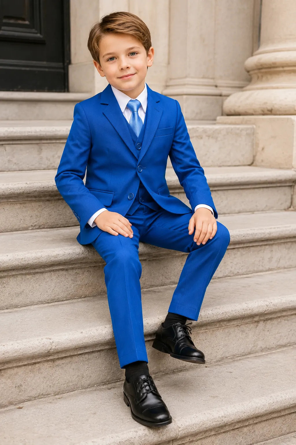 Boys Timeless Three Piece Formal Suit