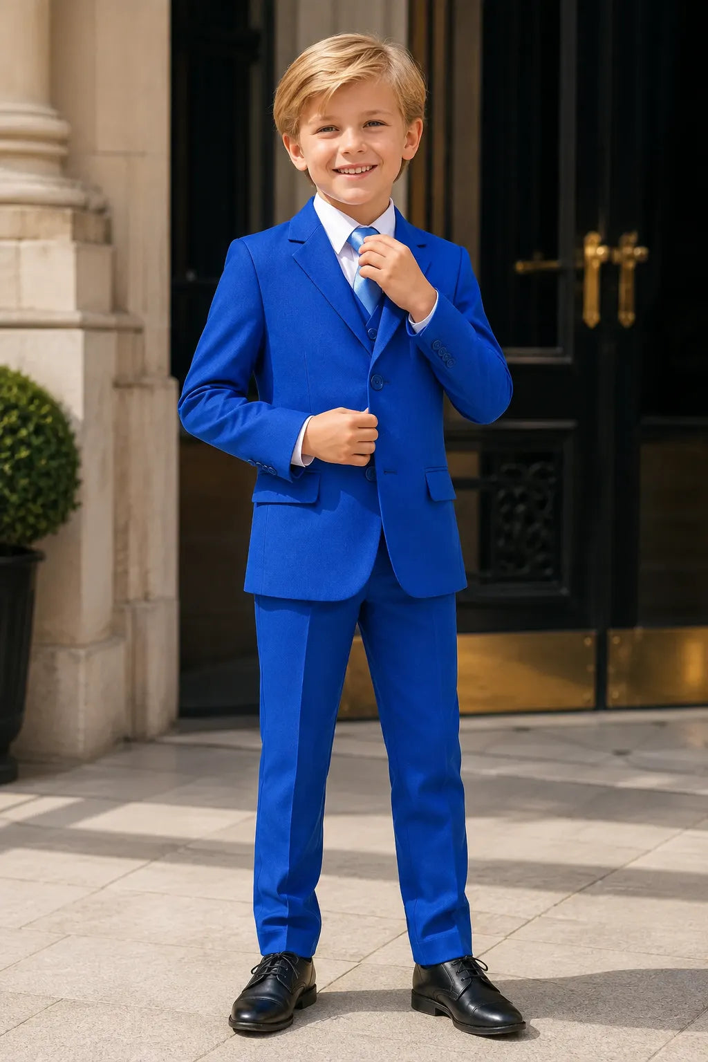 Boys Timeless Three Piece Formal Suit