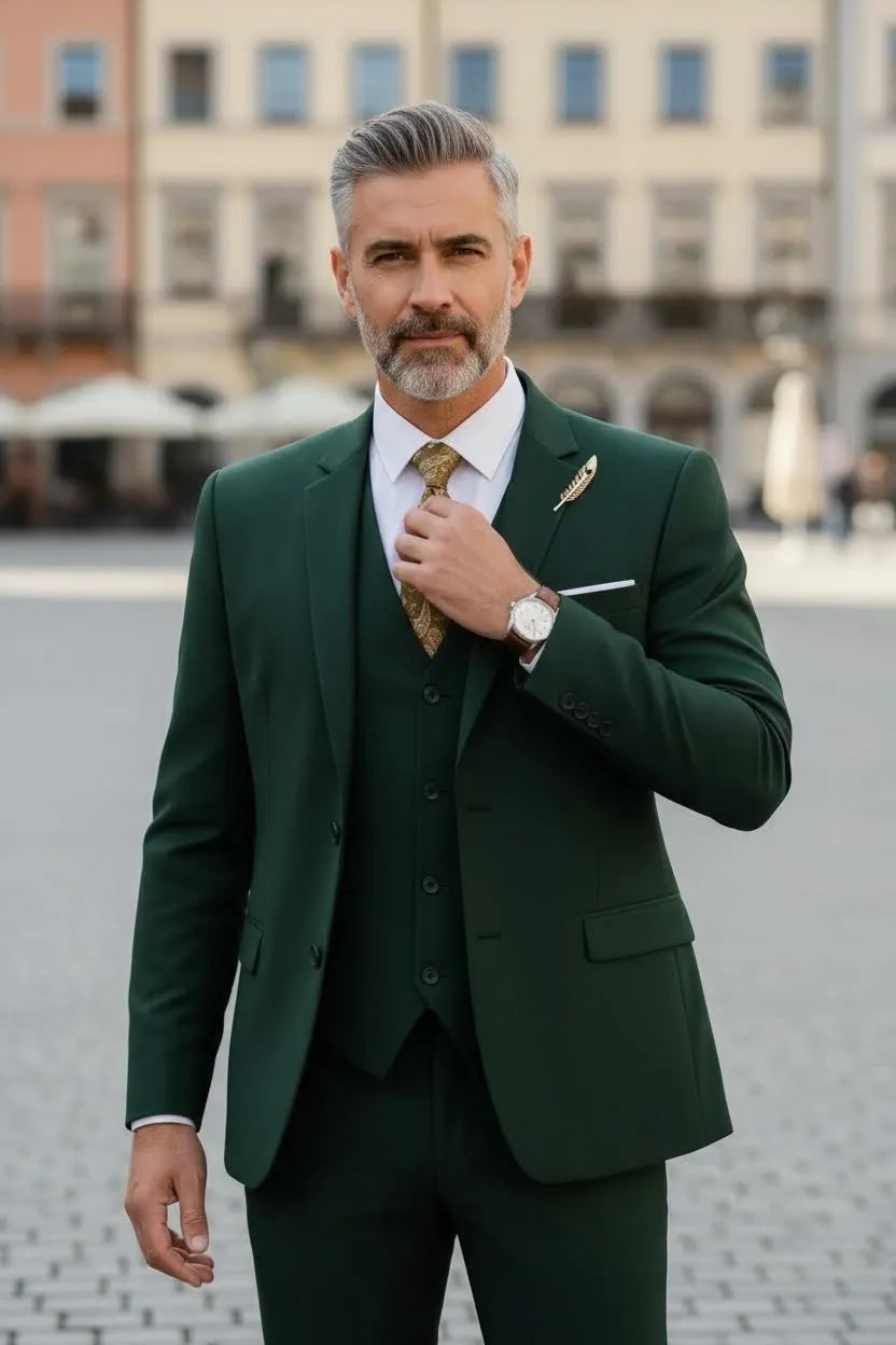 Men's Valentino Modern Fit 3 Pieces Suits