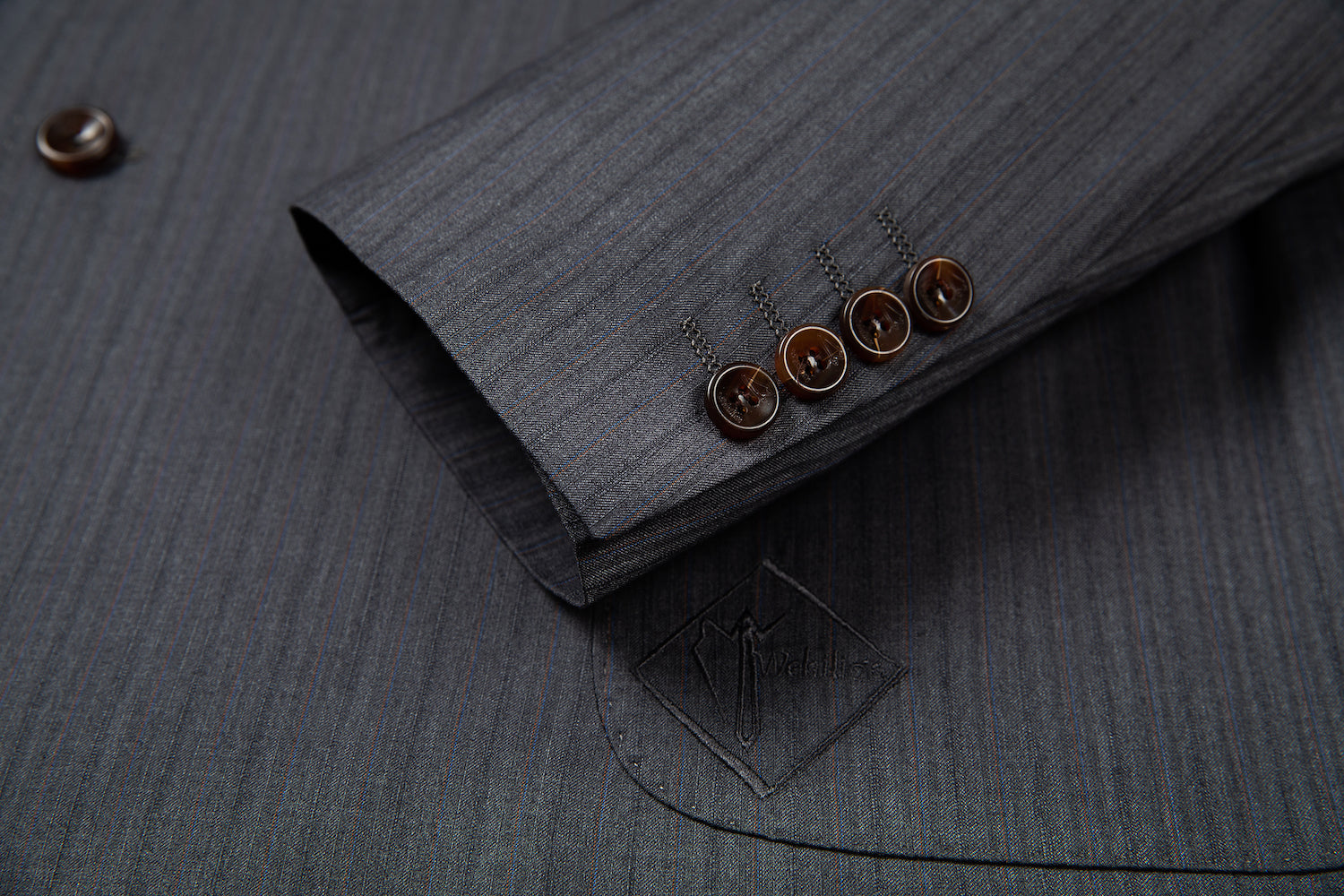 double-breasted men's jacket – double-breasted 2 button smart casual design