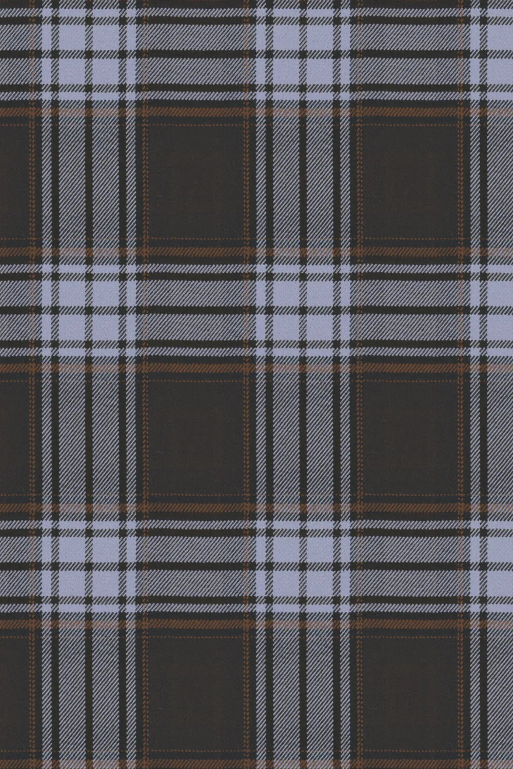 Men's Charcoal Grey Plaid Double Breasted 2 Piece Suit
