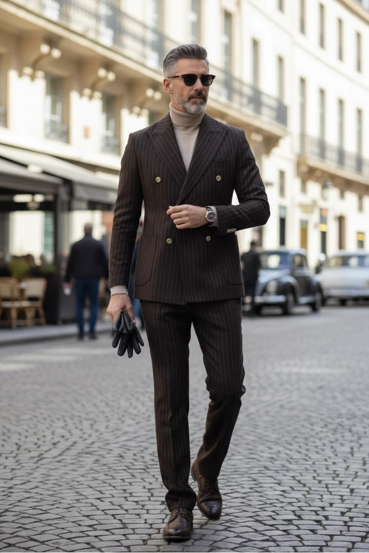 Men's Heritage Herringbone 2 Piece Suits