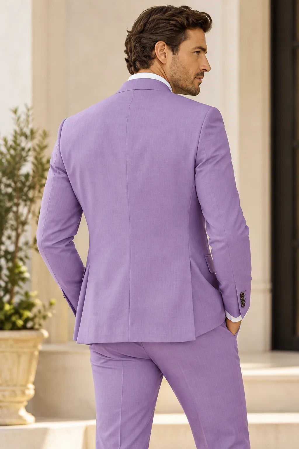 Men's Modern Spring 3 Piece Formal Suit