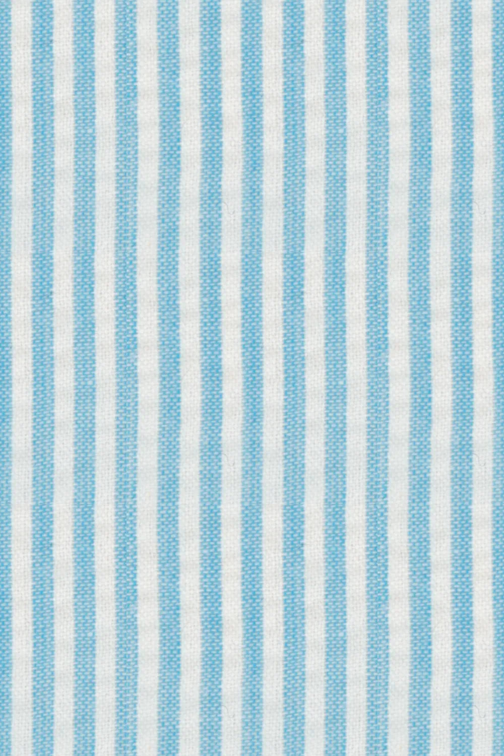 Men's Light Blue Striped Double Breasted Seersucker Blazer