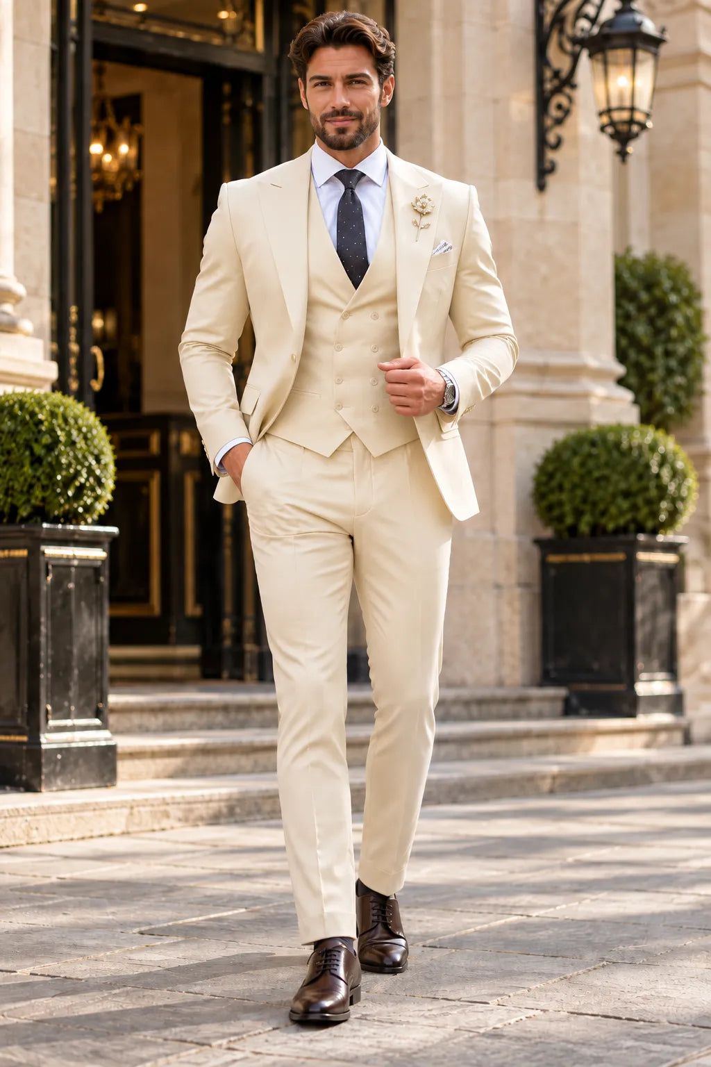 Men's Modern Luxury 3 Piece Suit – Updated Edition