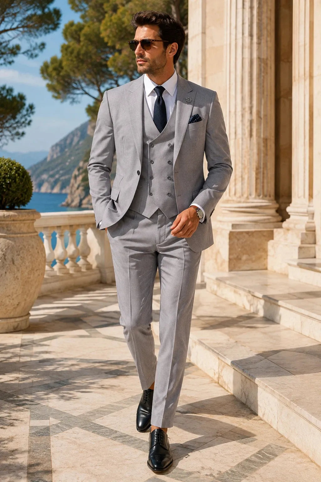 Men's Luxury Tuxedo Style 3 Piece Suits