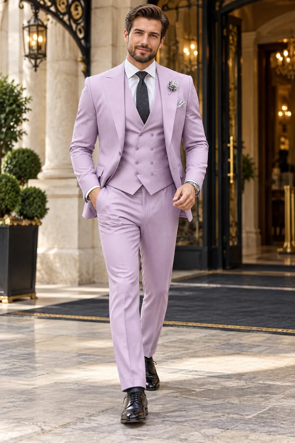 Men's Modern Luxury 3 Piece Suit – Updated Edition