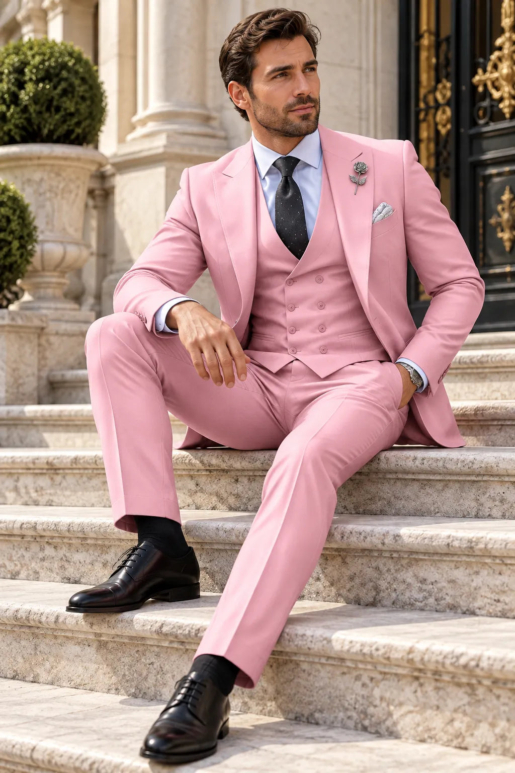 Men's Modern Luxury 3 Piece Suit – Updated Edition