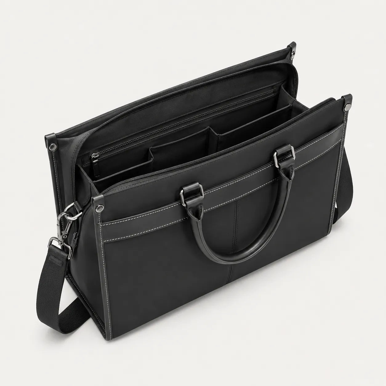 Men's Structured Business Briefcase