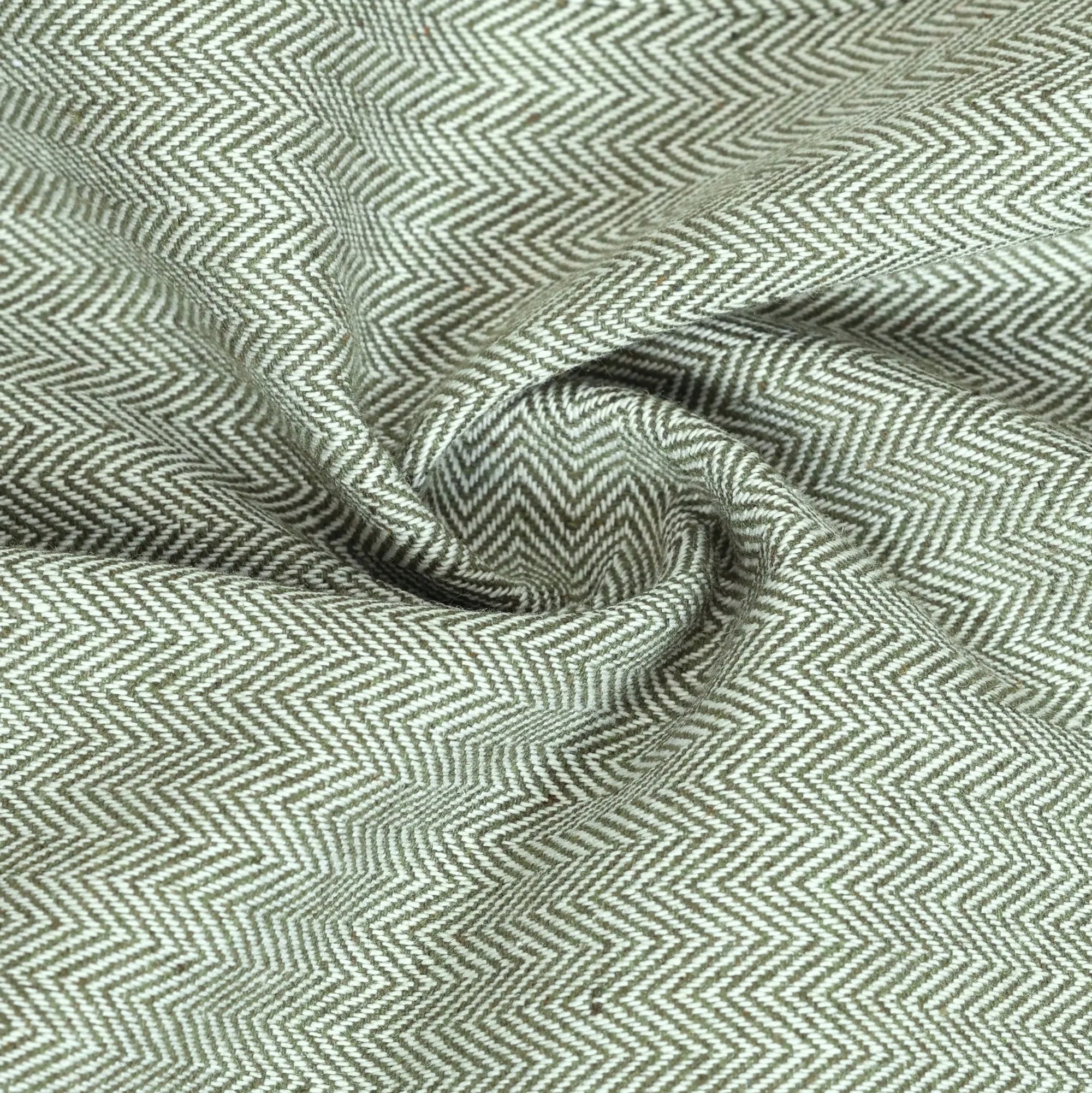 Men's Green Summer Linen 3 Piece Suits