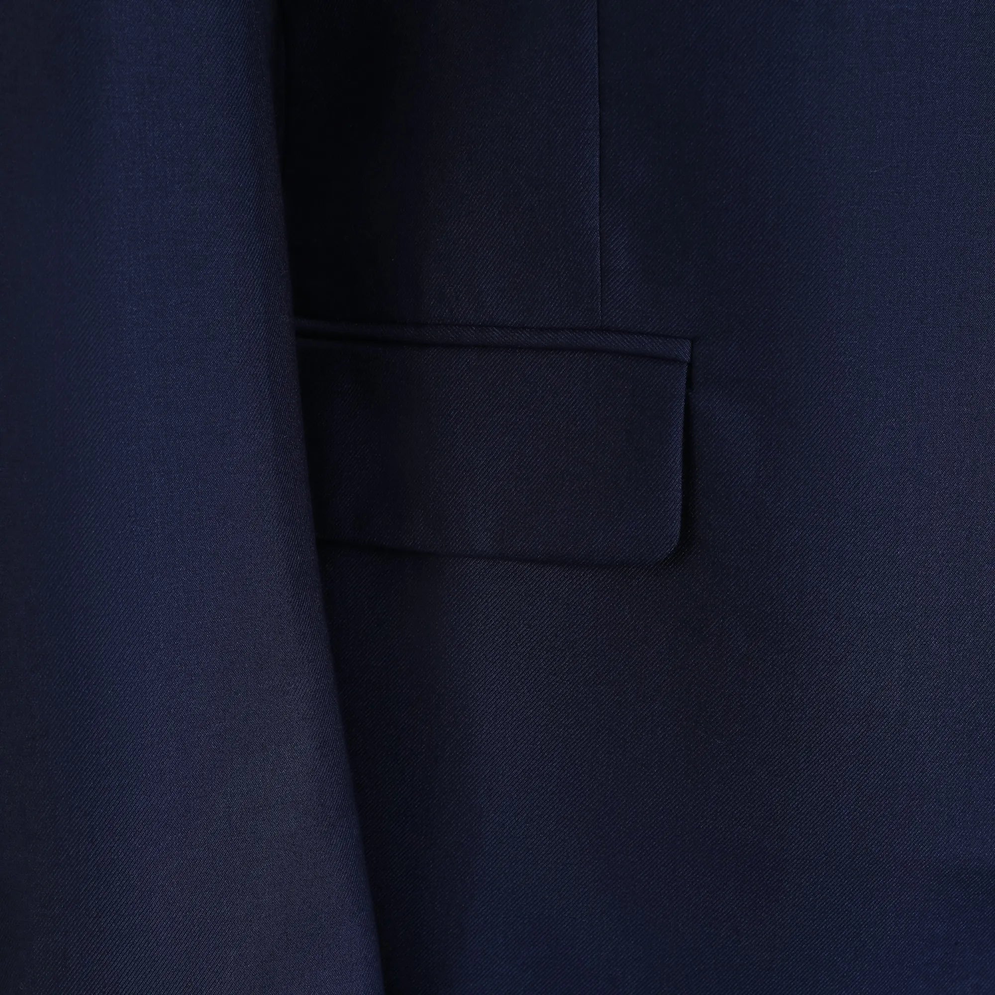 Men's Navy Blue Modern 3 Piece Suits