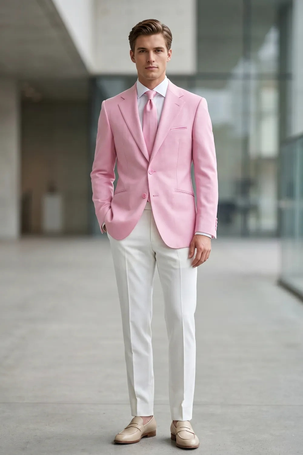 Men's Prom Tuxedo 2 Piece Suit