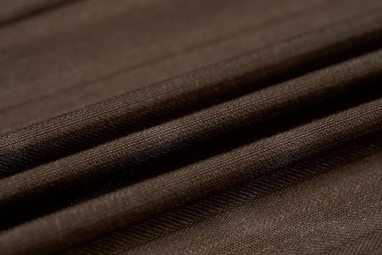 Men's Brown Slim Fit 2 Piece Suit