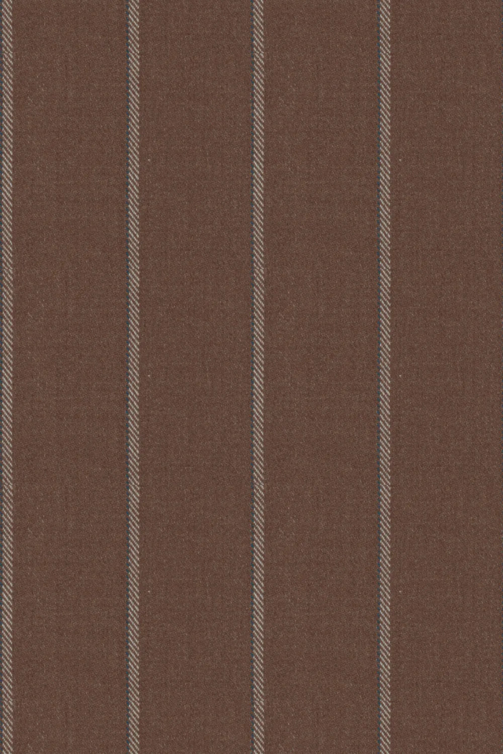 Men's Brown Pinstripe Notch Lapel Blazer
