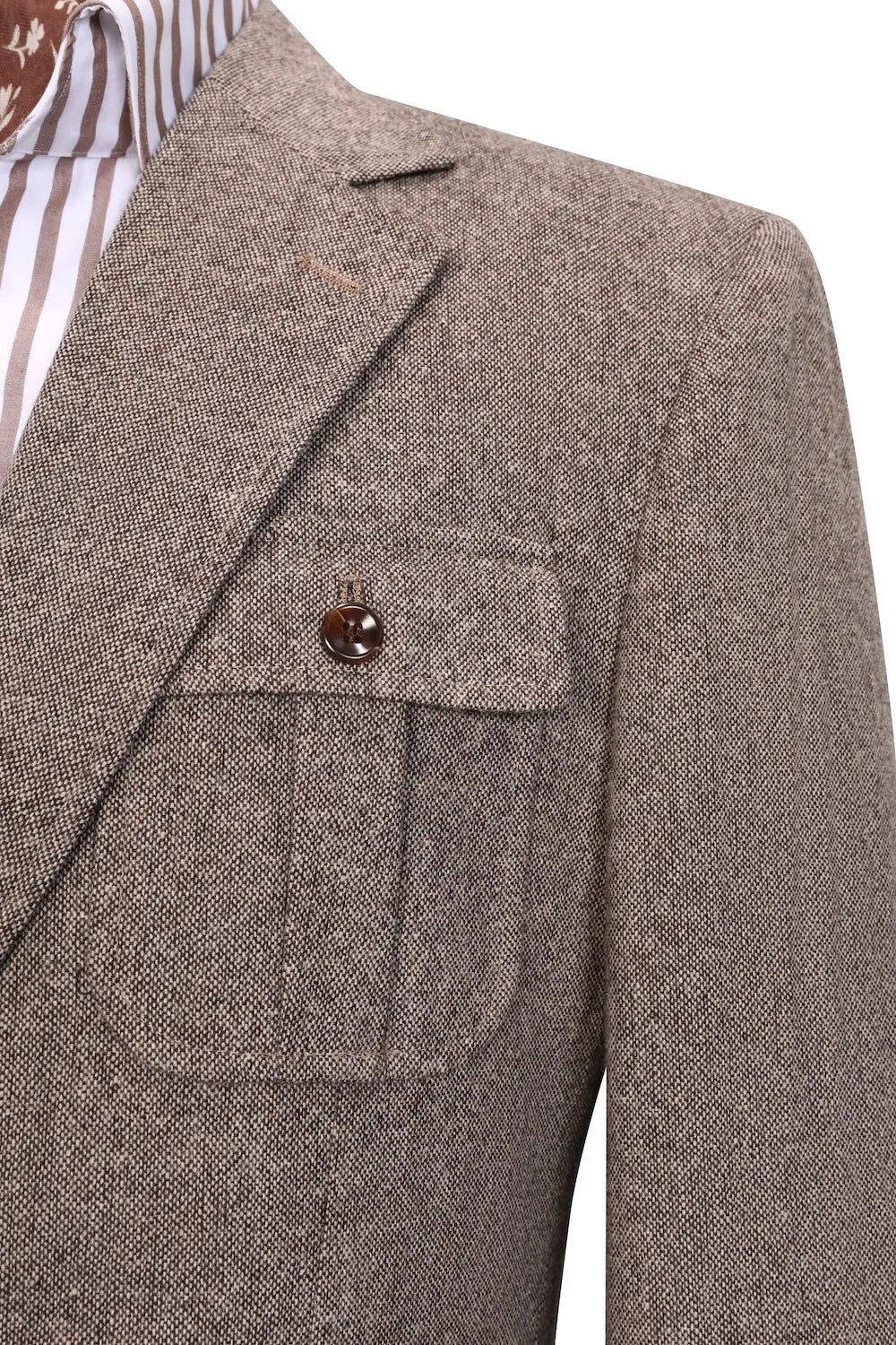 Men's Heritage Wool Slim Fit 3 Piece Suit