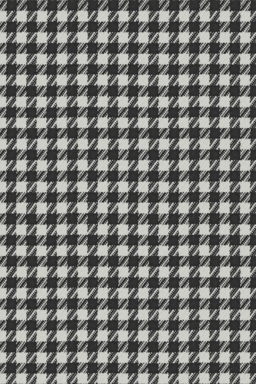 Men's Black And White Check Notch Lapel Blazer