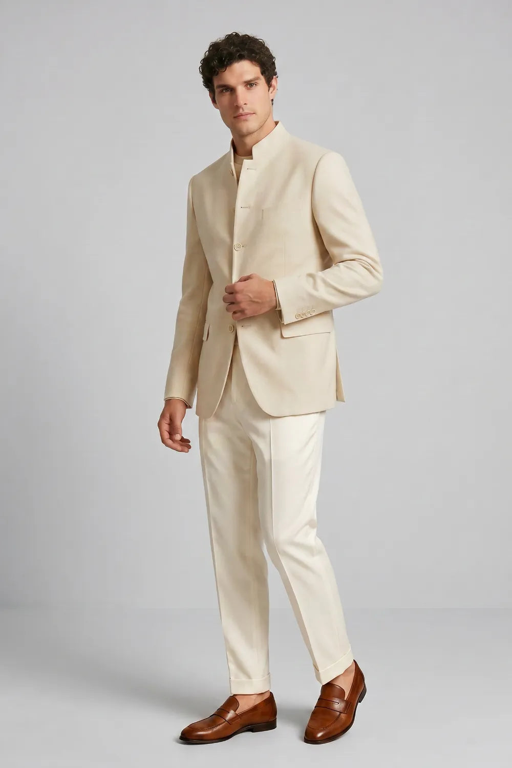Abito da uomo doppiopetto slim fit 2 pezzi
