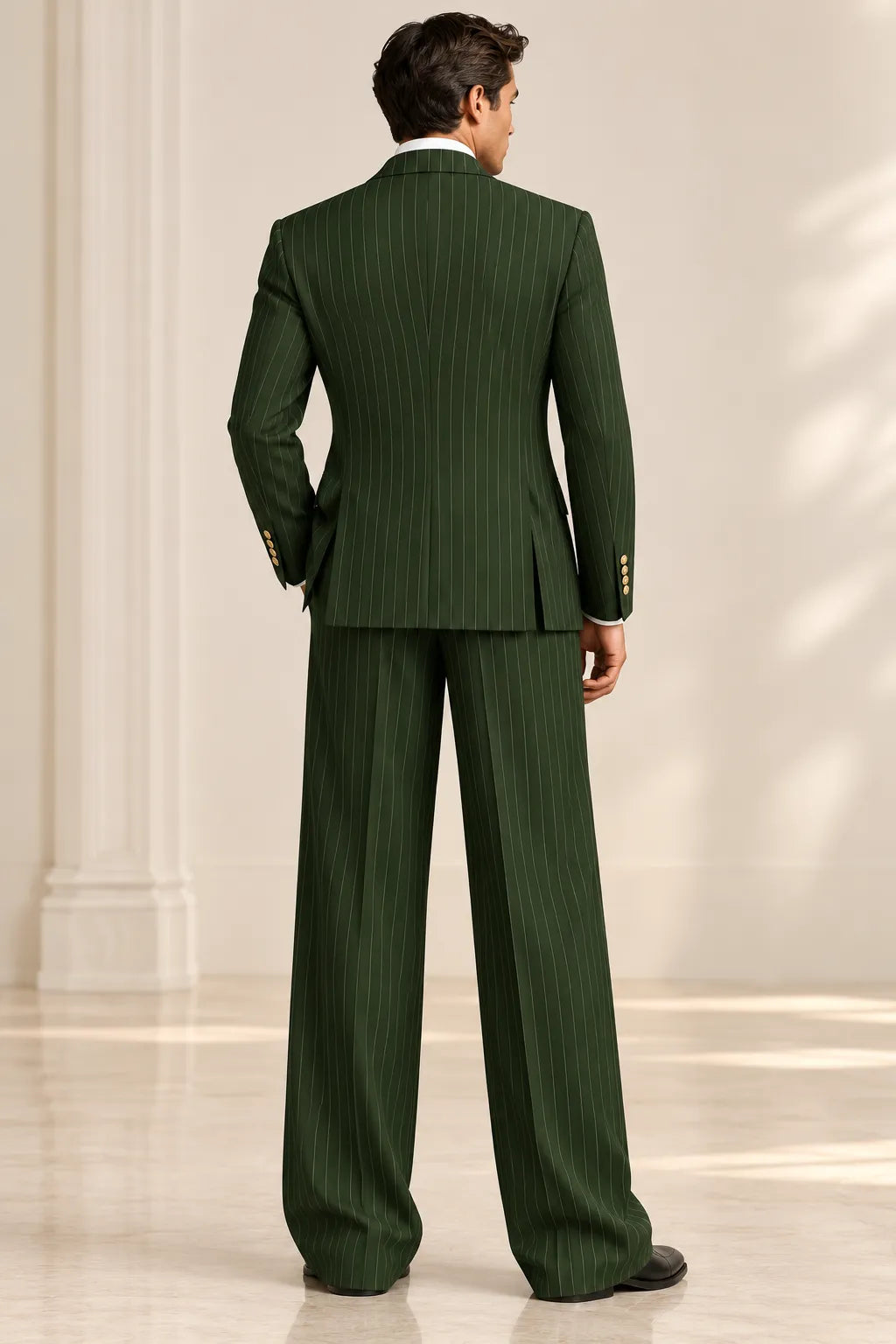 Abito da uomo doppiopetto slim fit 2 pezzi