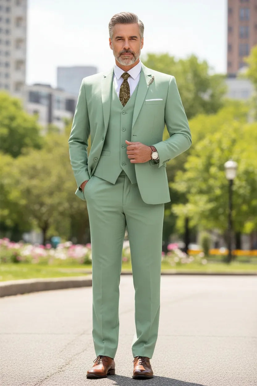 Men's Valentino Modern Fit 3 Pieces Suits