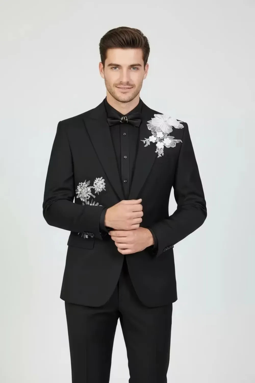 Men's Slim Fit Elegant 2 Piece Suit