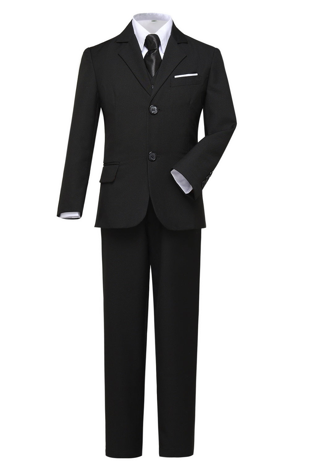 Boys Kids Formal 3 Piece Suits - Blazer Vest & Pants