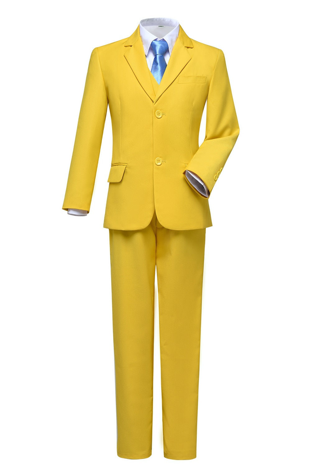 Boys Kids Formal 3 Piece Suits - Blazer Vest & Pants