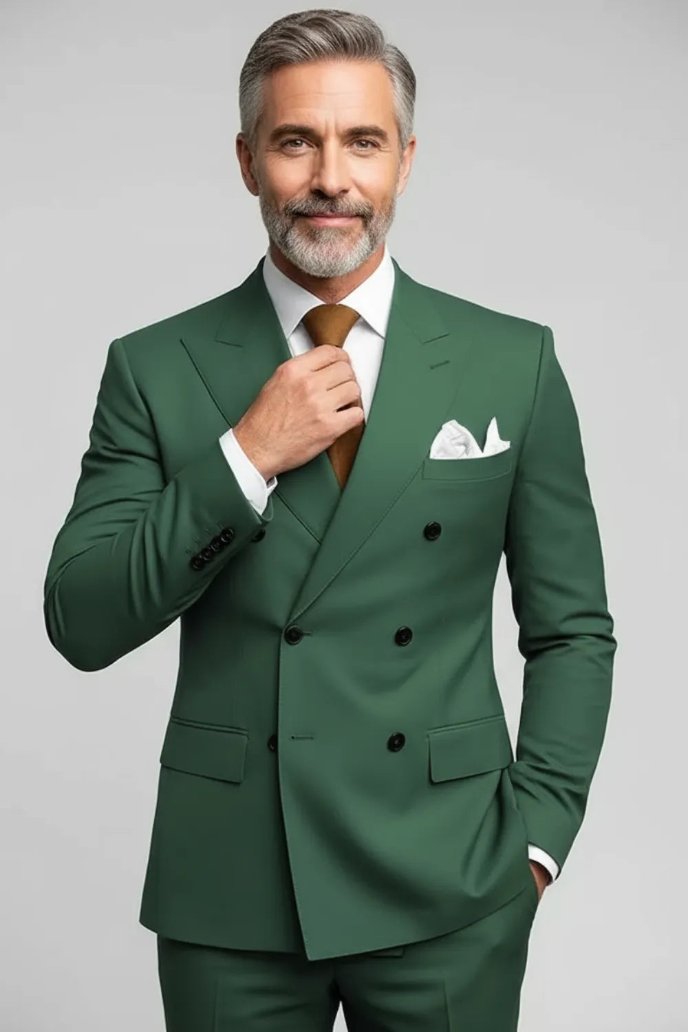 Men's Cavendish Double-Breasted 2 Piece Suit