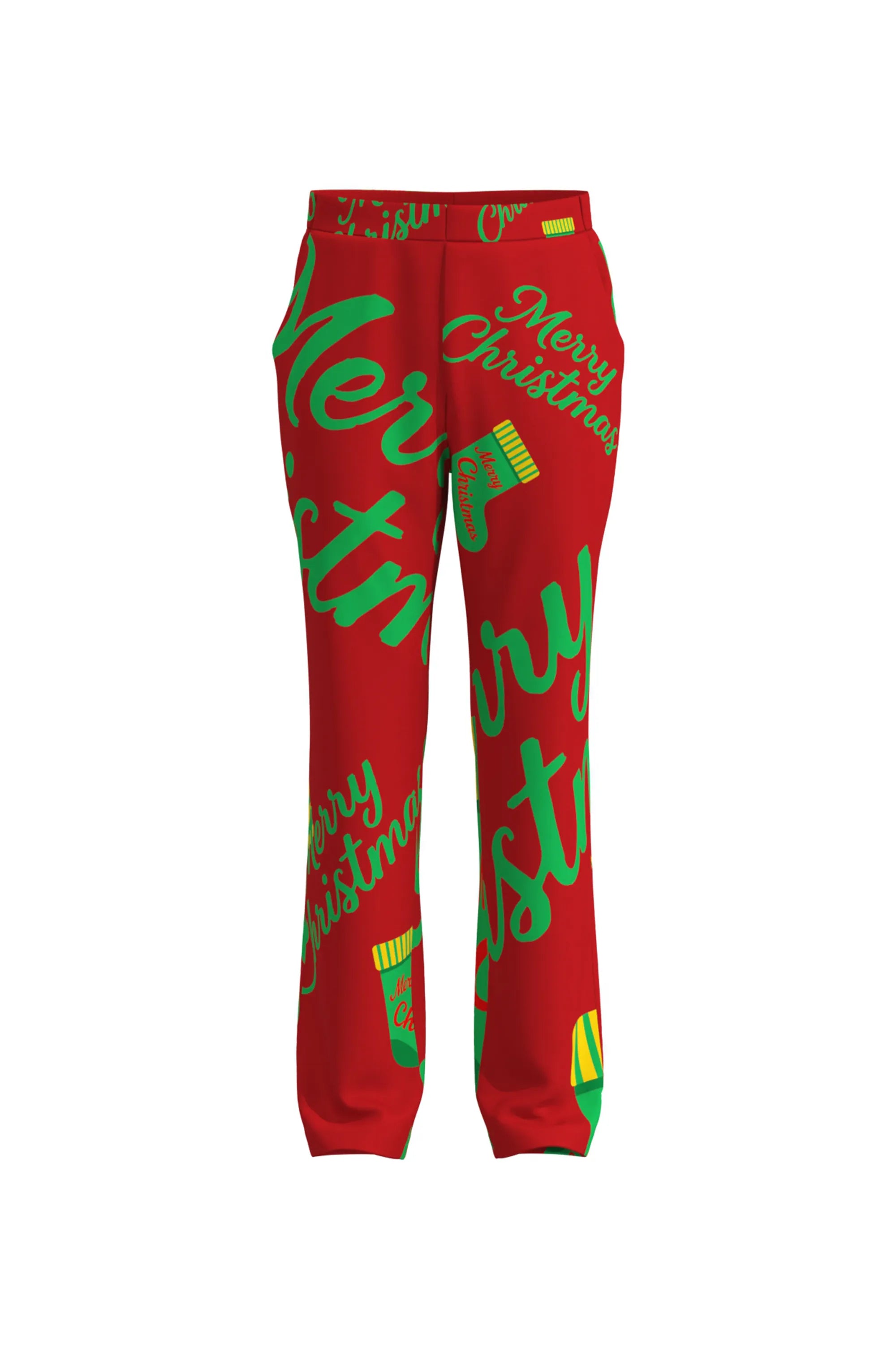 Men's Funny Fancy Christmas Eve Party 2 Piece Suit