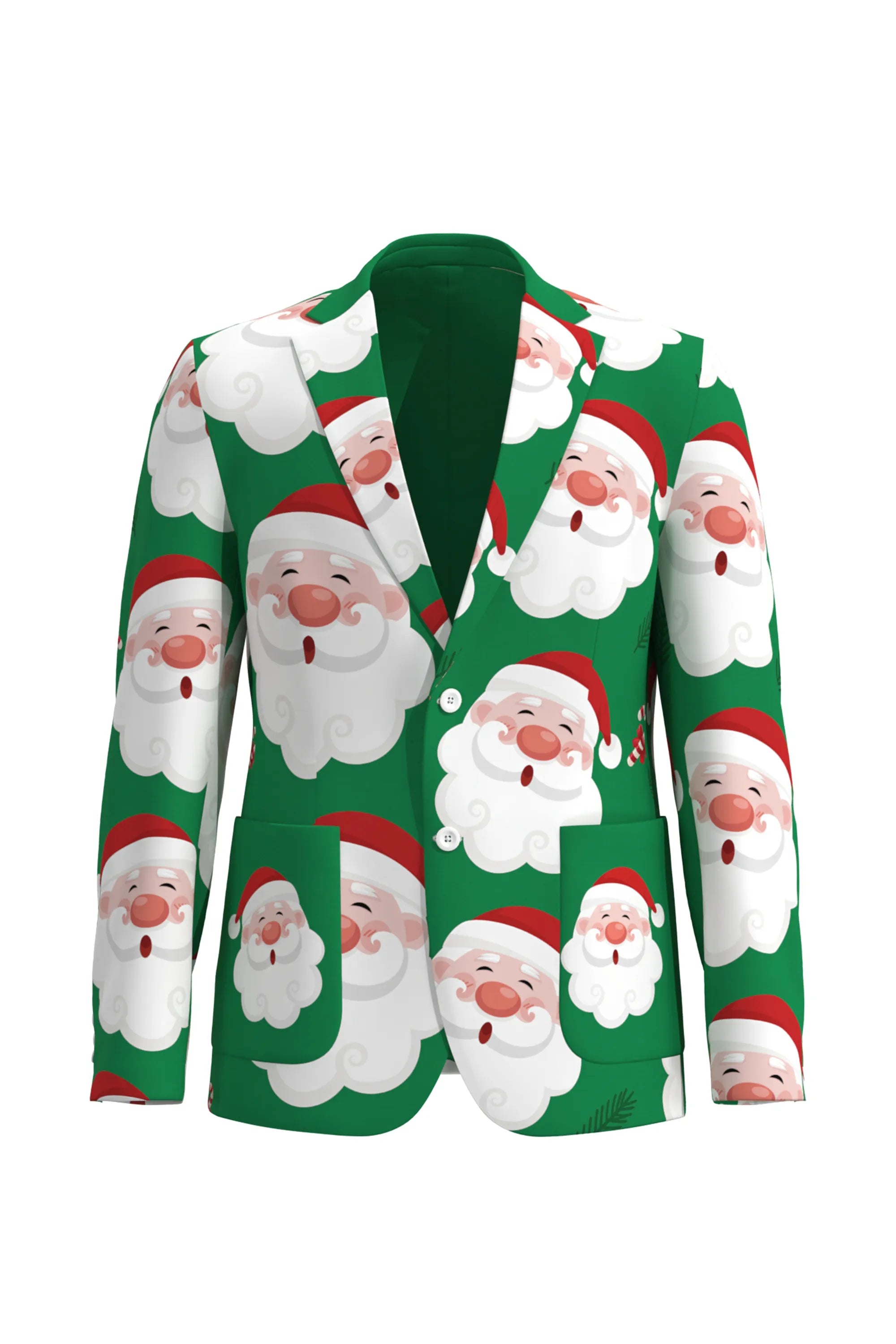 Men's Santa Claus Christmas Eve Party 2 Piece Suit
