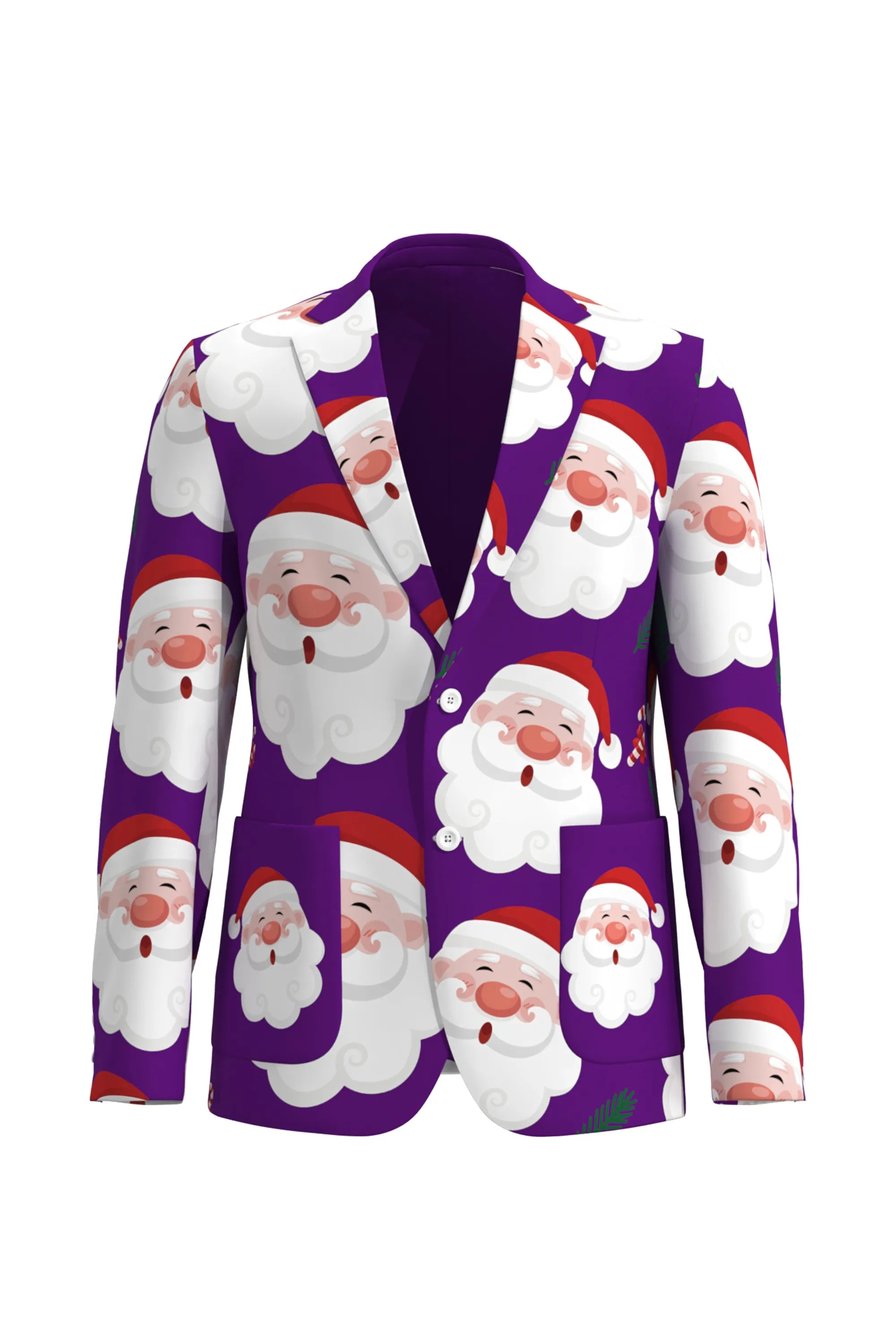Men's Santa Claus Christmas Eve Party 2 Piece Suit