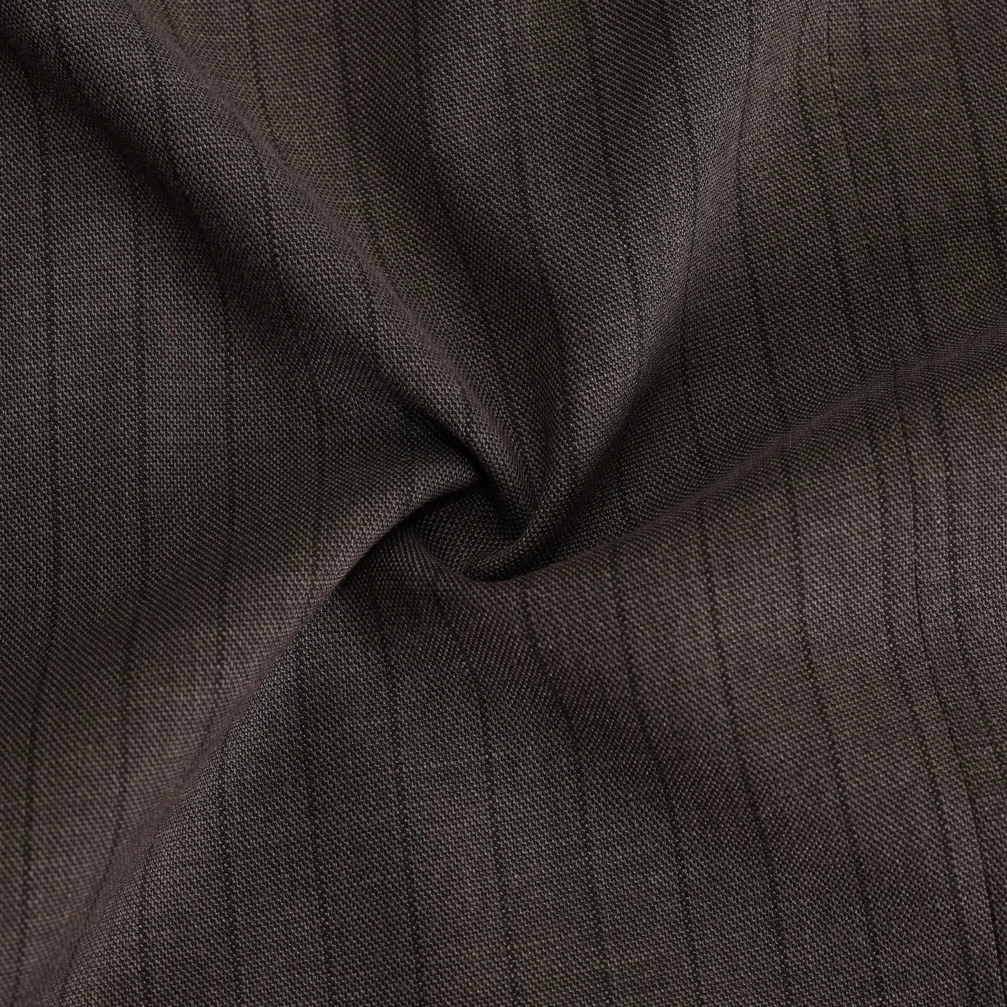 Men's Brown Peak Lapel Stripe 3 Piece Suits