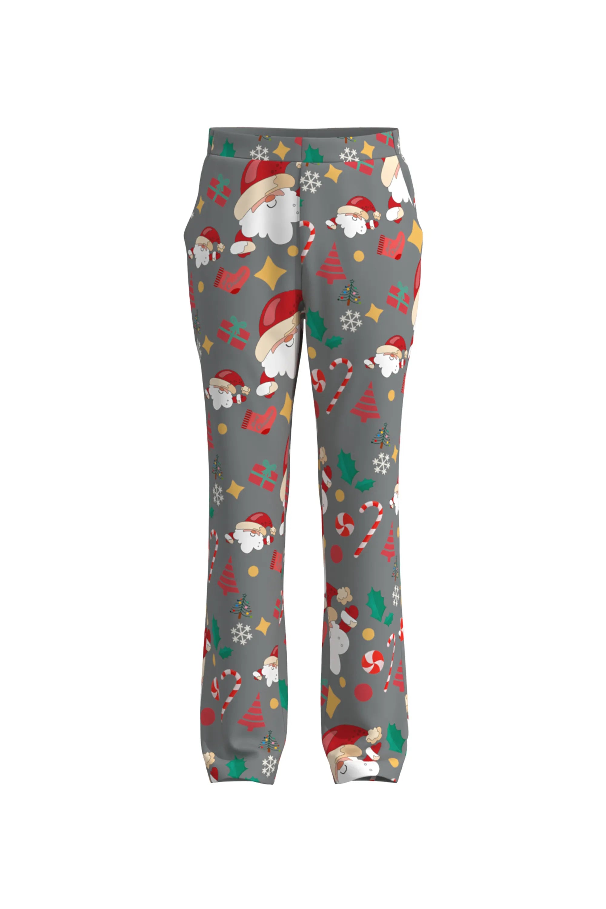 Men's Funny Pattern Christmas Eve Party 2 Piece Suit