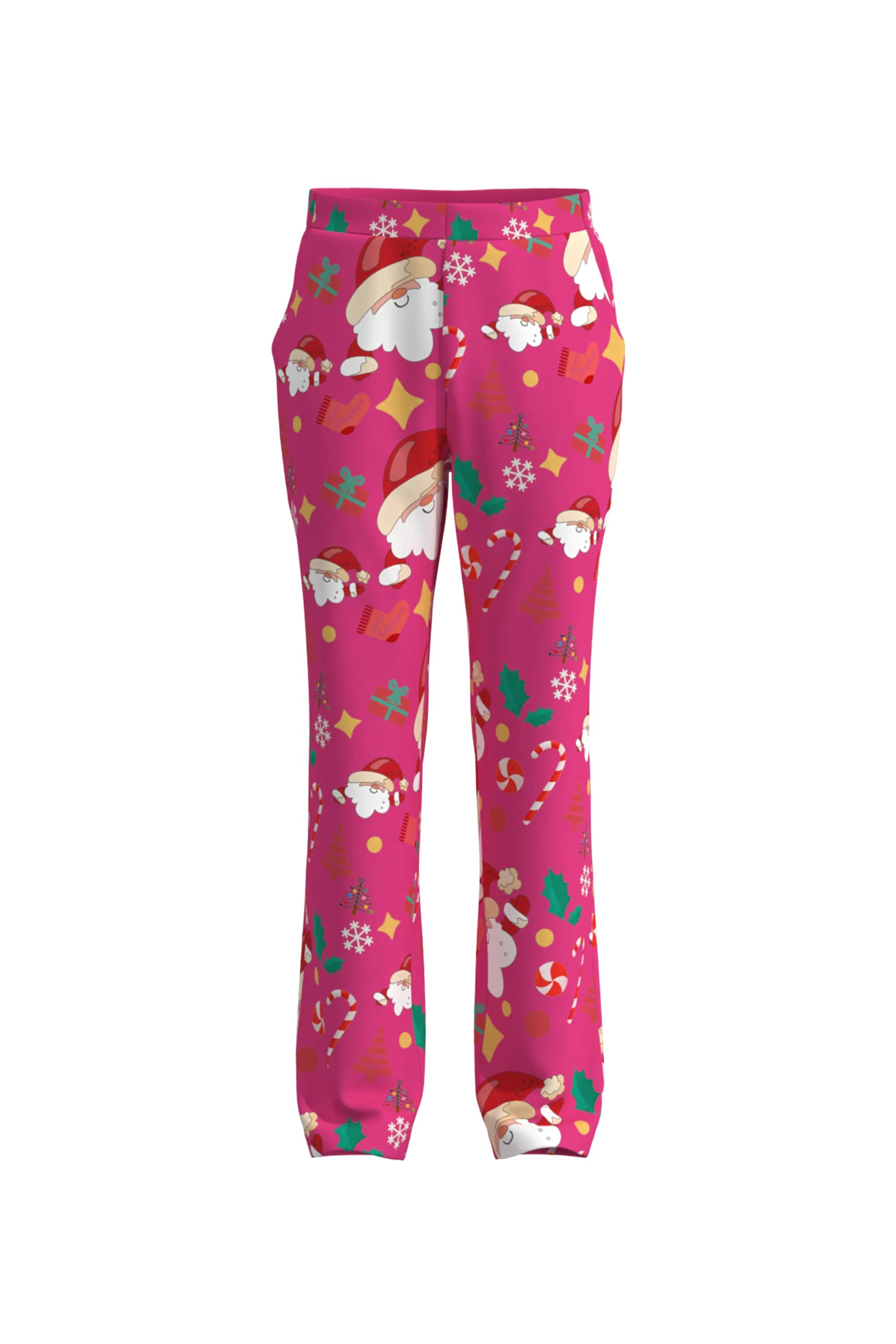 Men's Funny Pattern Christmas Eve Party 2 Piece Suit