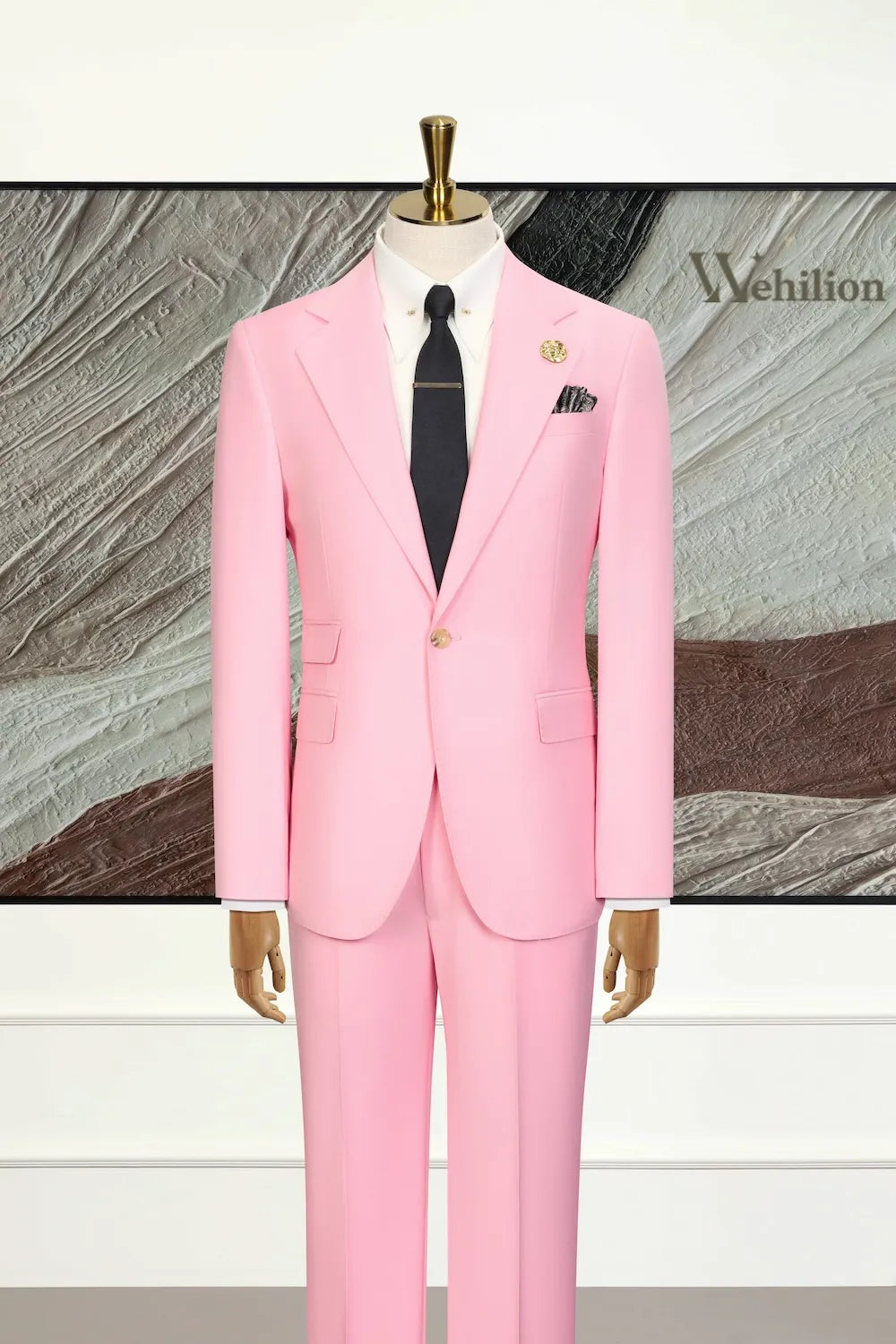 Men's Modern Slim Fit 3 Piece Suits